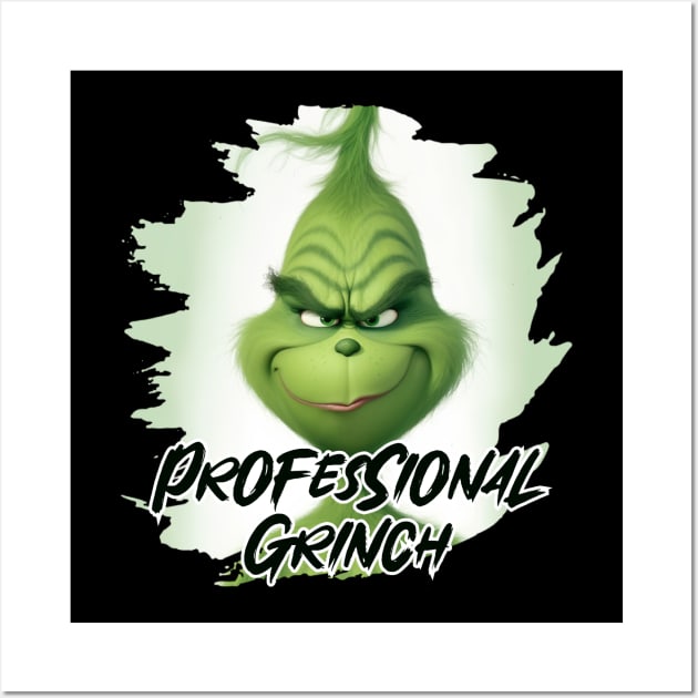 Grinch Wall Art by Pixy Official